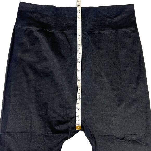 Lane Bryant High Waist Smoothing Leggings Solid Black Pull On Stretch Womens E/F - Picture 6 of 11